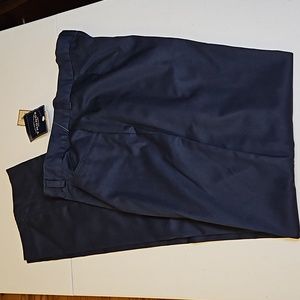 SONOMA JEAN COMPANY PANTS 14 NAVY BLUE SLACKS 100% COTTON NEW